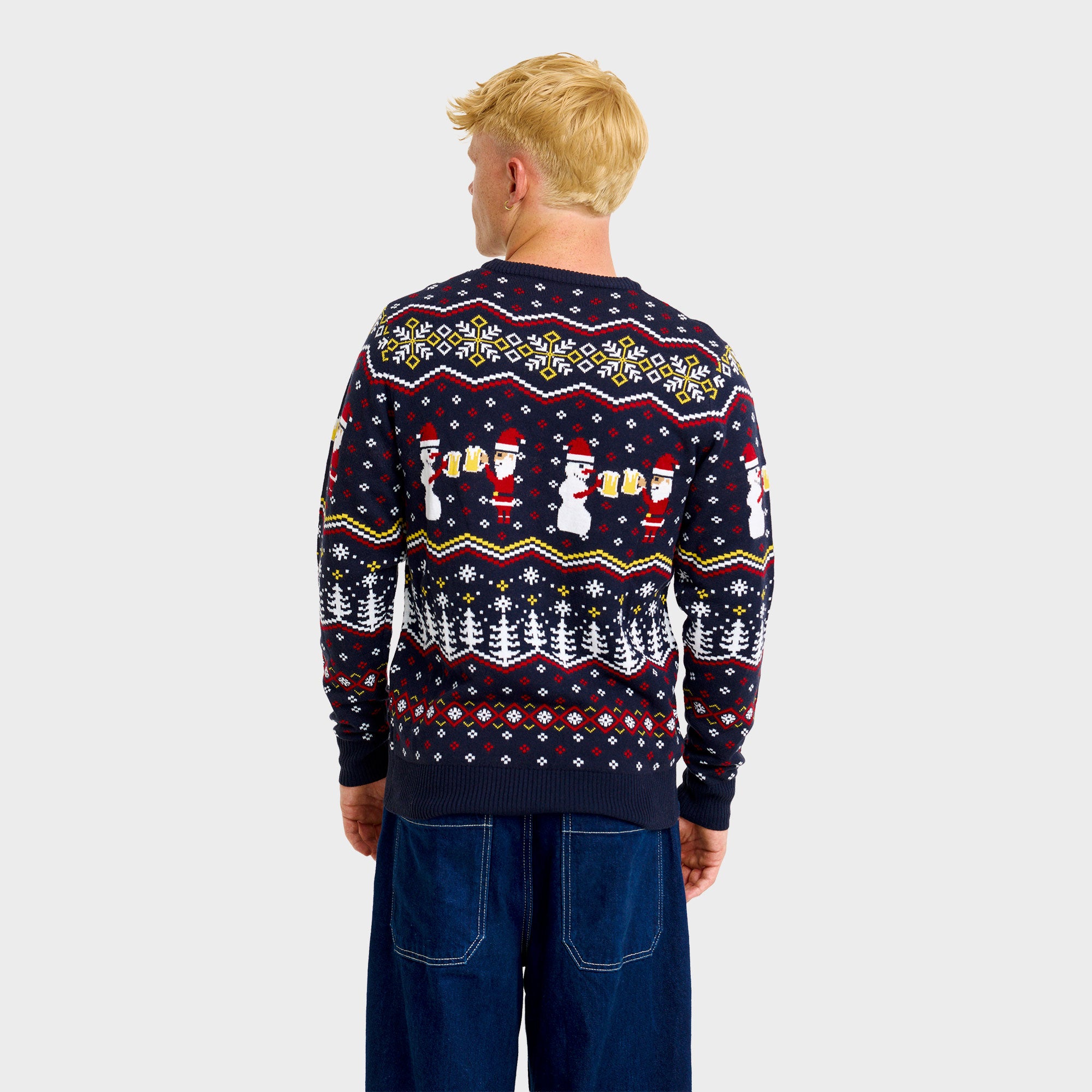 Cheers santa julesweater - Herre
